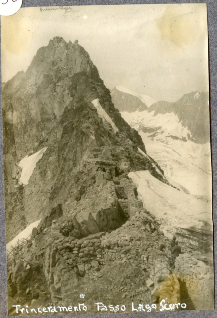 Trinceramento al Passo Lagoscuro