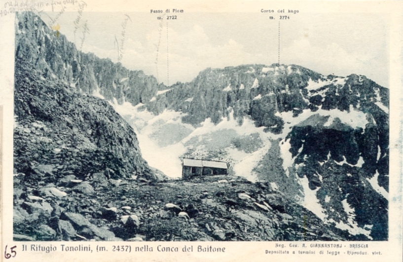 Il rifugio Tonolini