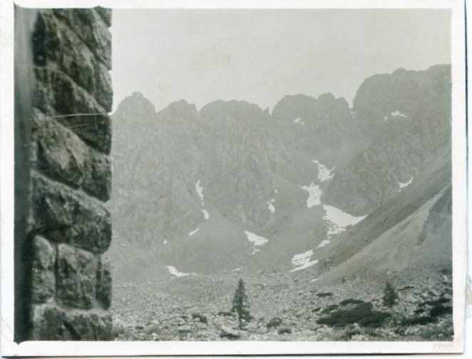 Conca pizzo camino da Rifugio Coppellotti