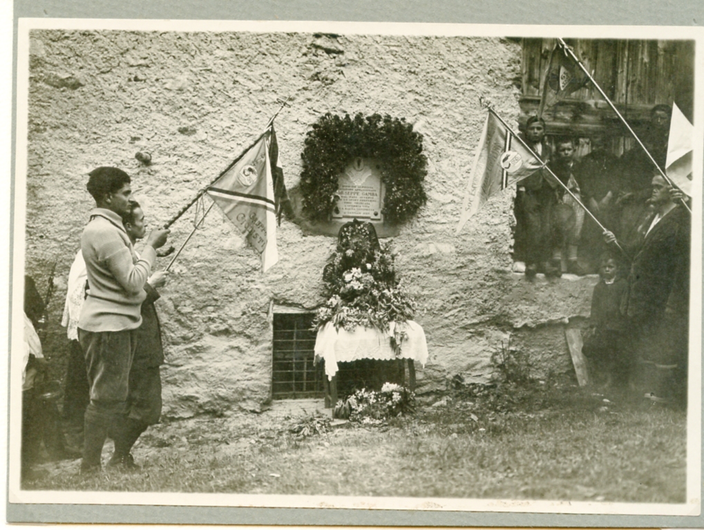 San Colombano (val Trompia)targa g. gamba